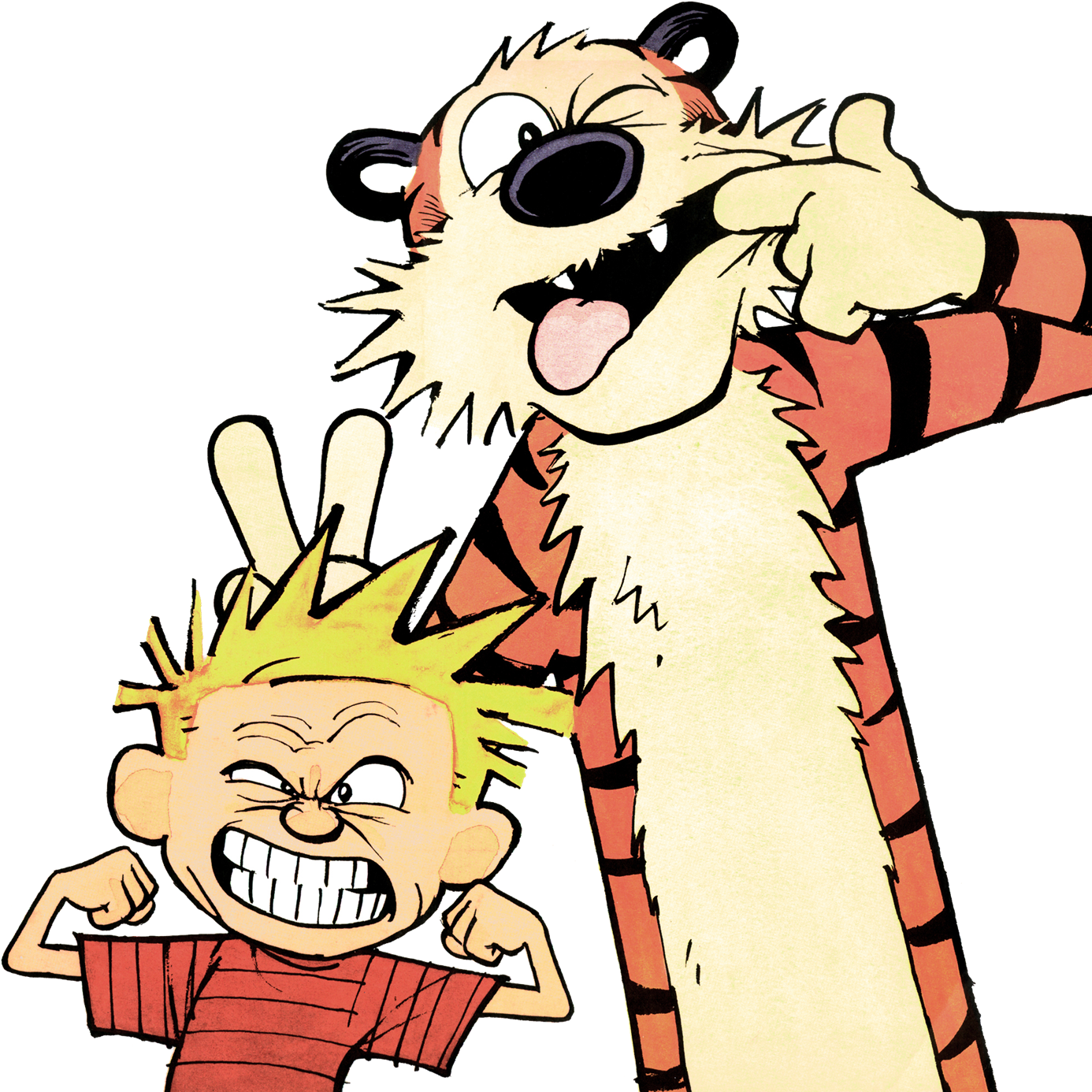 Calvinand Hobbes Mischief Makers PNG Image