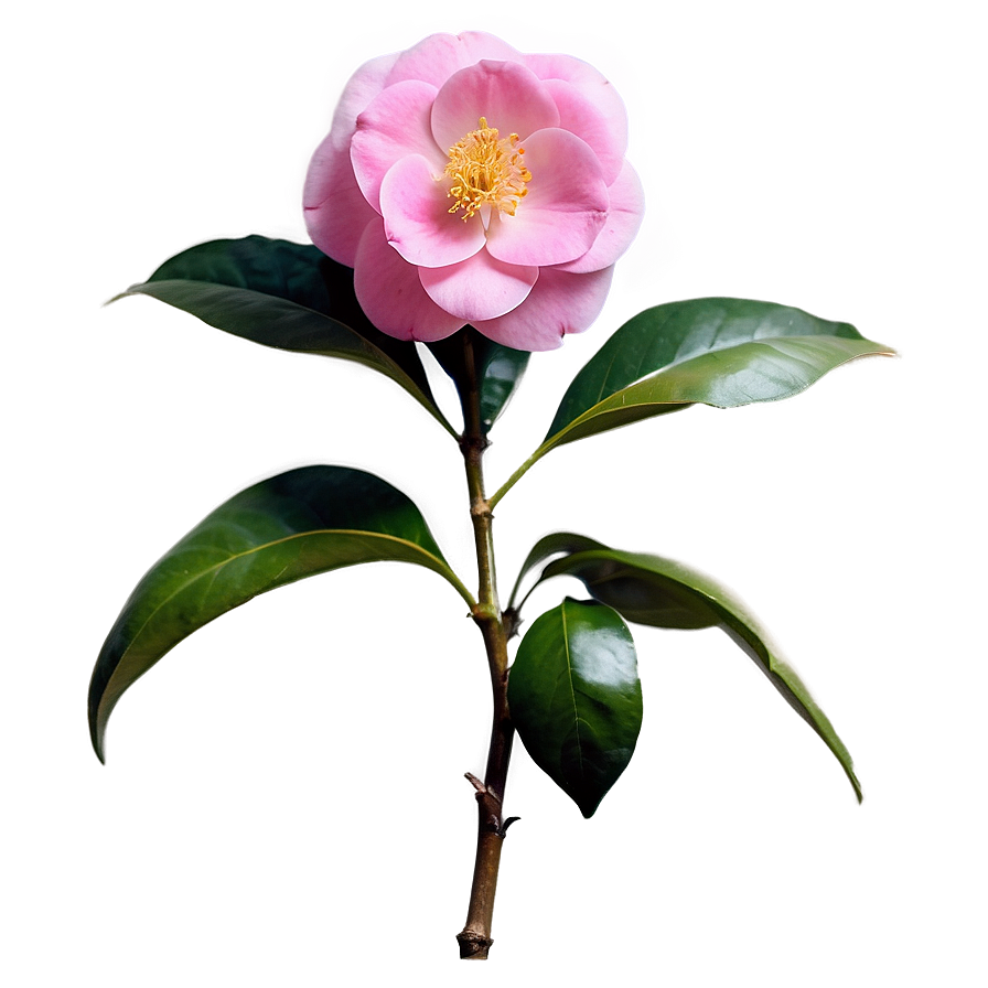 Camellia Flower Drawing Png Emc PNG Image