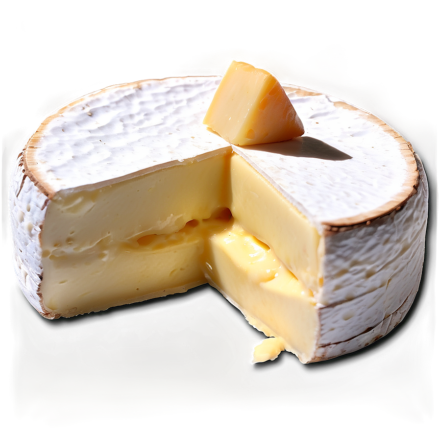 Camembert Cheese Wheel Png Veu30 PNG Image