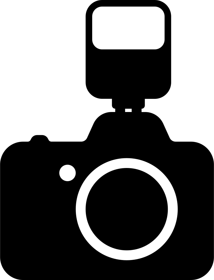 Camerawith External Flash Icon PNG Image