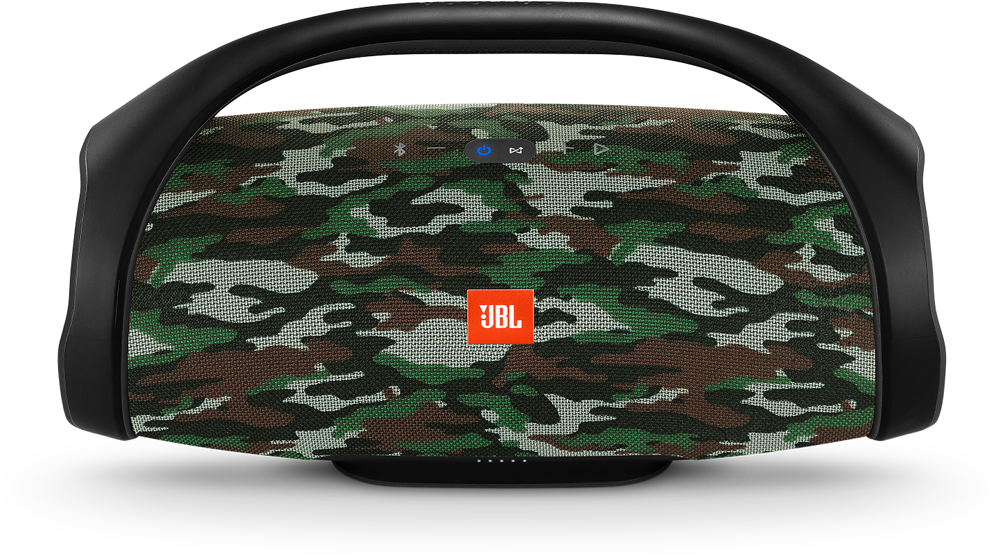 Camo Boombox J B L Portable Speaker PNG Image