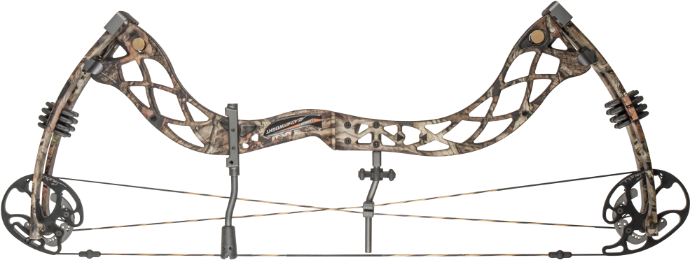 Camo Compound Bow PNG Image