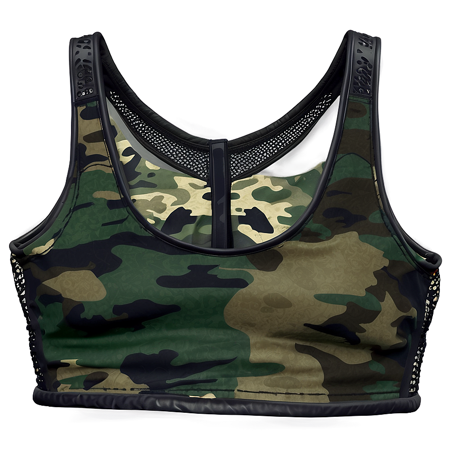 Camo Crop Top Png 97 PNG Image