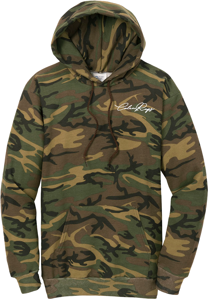 Camo Hoodie Fashion Apparel PNG Image