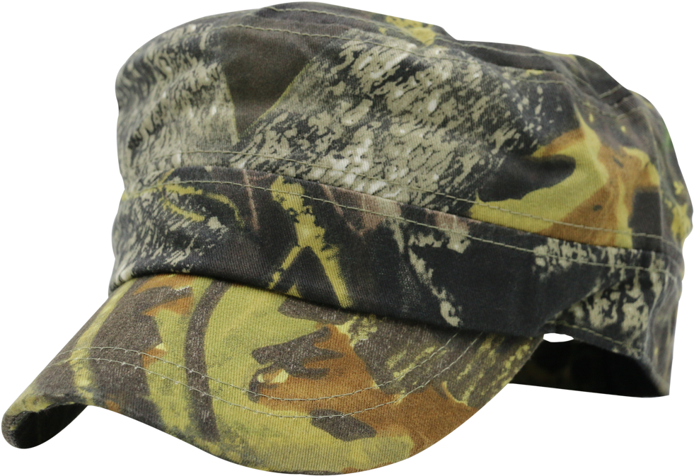 Camo Military Style Cap.png PNG Image