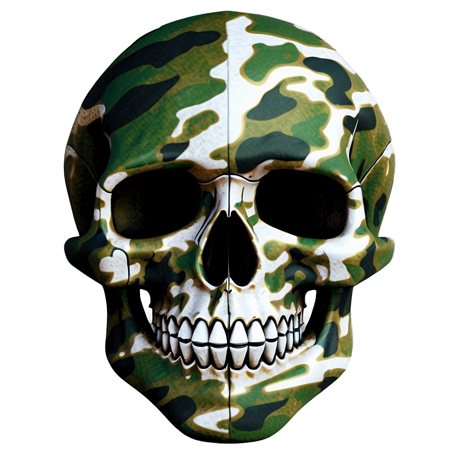 Camo Skull Graphic Png 81 PNG Image