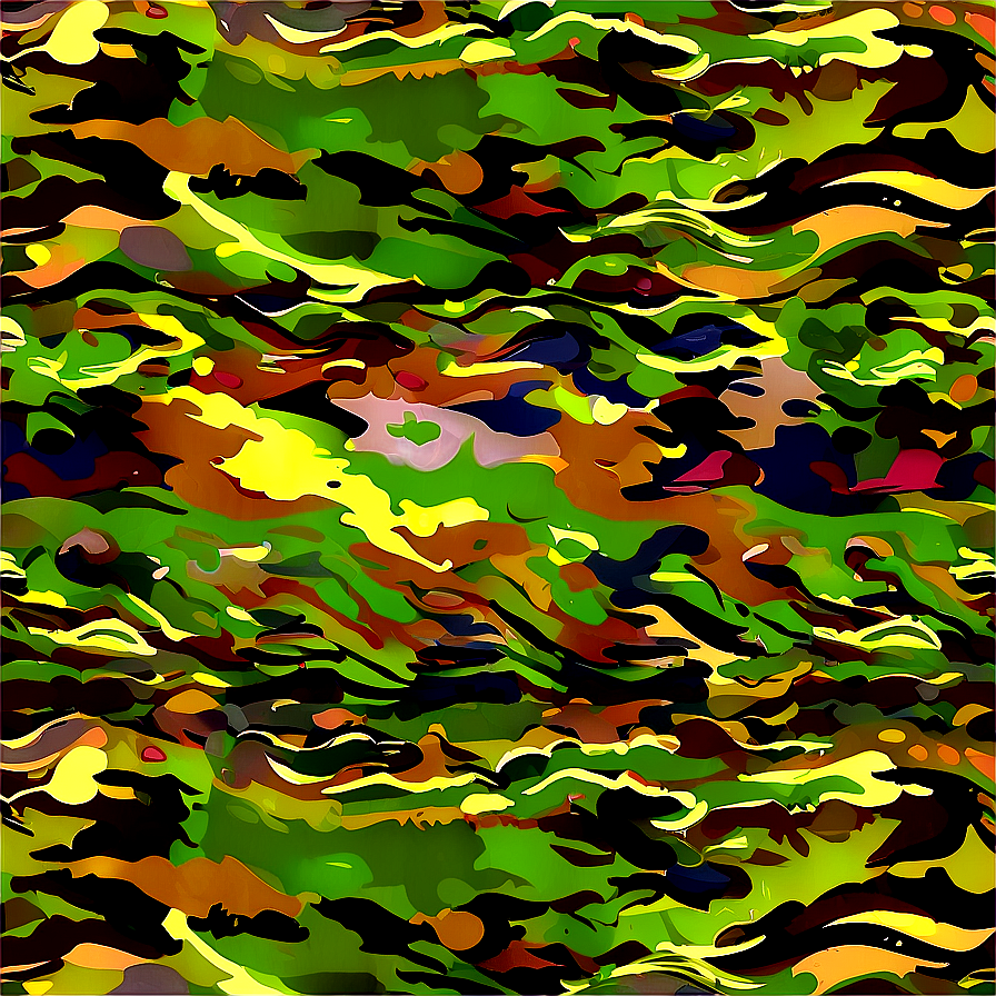 Camo Wave Design Png 05062024 PNG Image