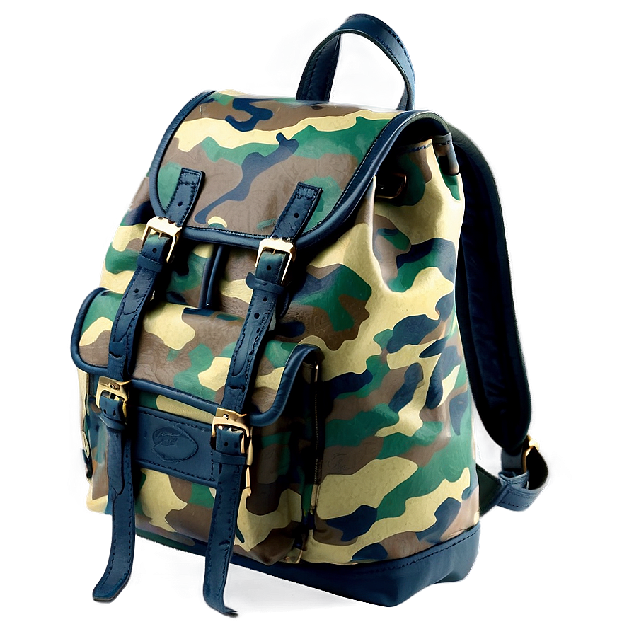 Camouflage Bookbag Png Ros PNG Image