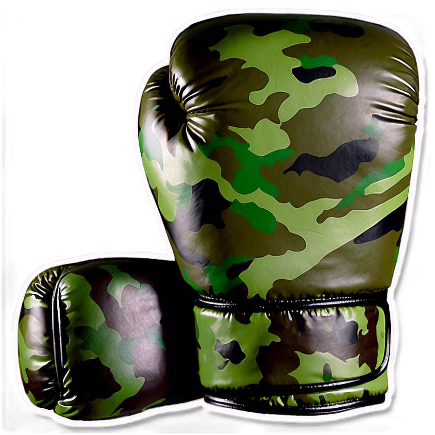 Camouflage Boxing Gloves Png Nfn70 PNG Image