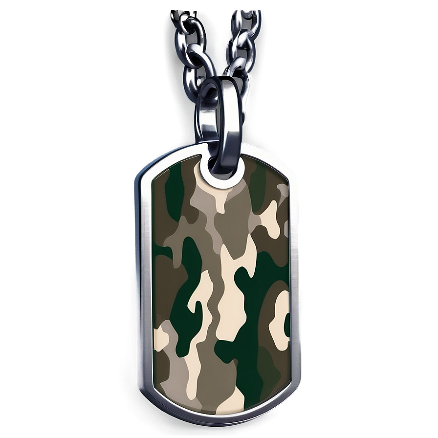 Camouflage Dog Tag Png Fcw51 PNG Image