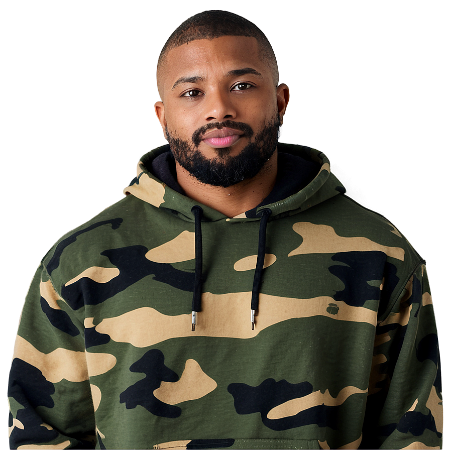 Camouflage Hoodie Png Kte29 PNG Image