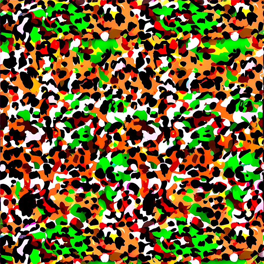 Camouflage Leopard Pattern Png 06252024 PNG Image