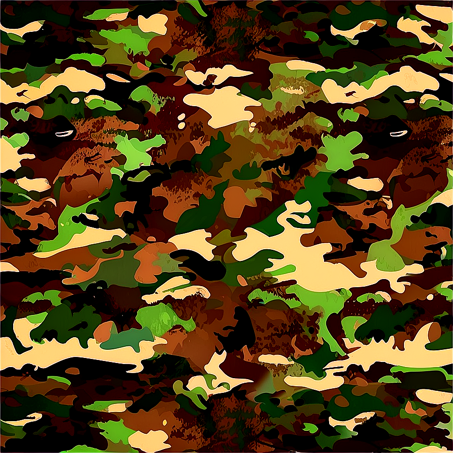 Camouflage Seamless Pattern Png Jjp PNG Image