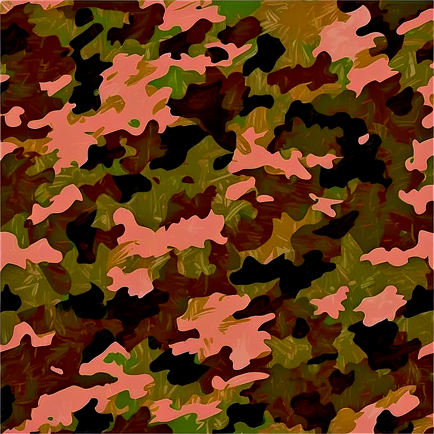 Camouflage Seamless Pattern Png Ttw PNG Image