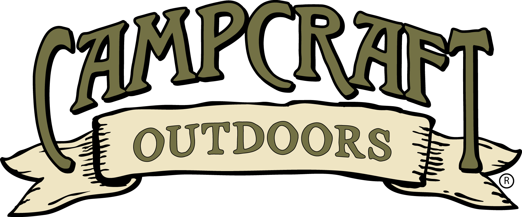 Camp Craft Outdoors Logo PNG Image