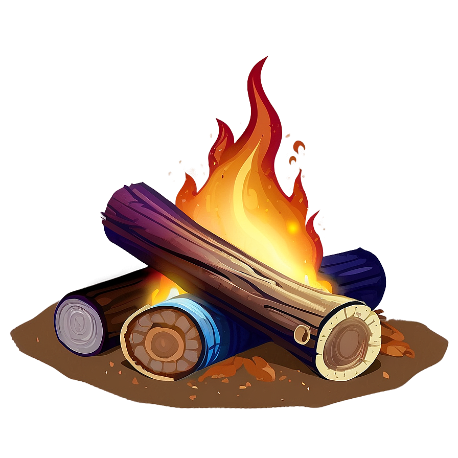 Campfire In Desert Png Xvq PNG Image