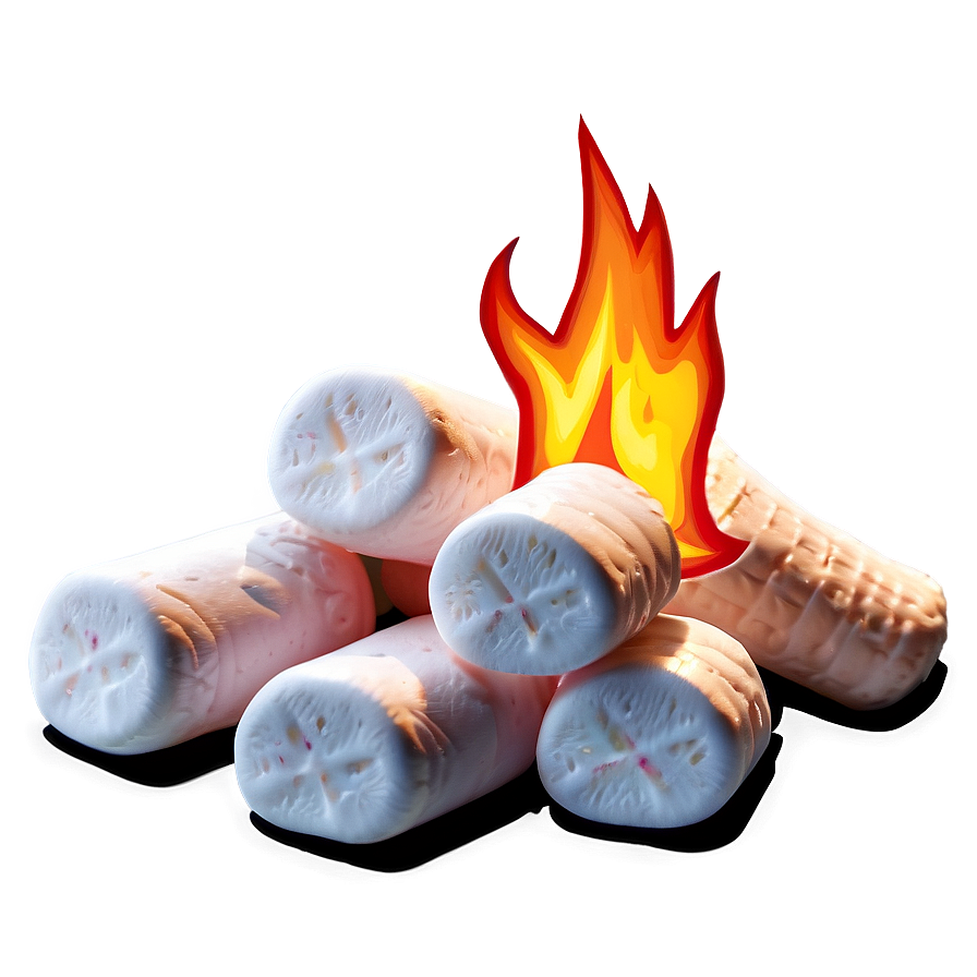 Campfire With Marshmallows Png 5 PNG Image