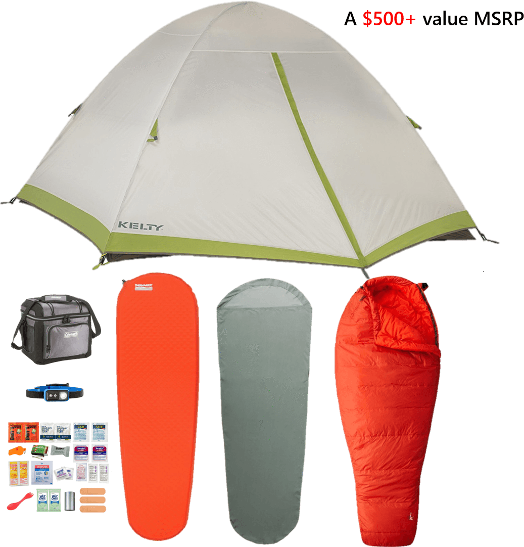 Camping Equipment Set PNG Image