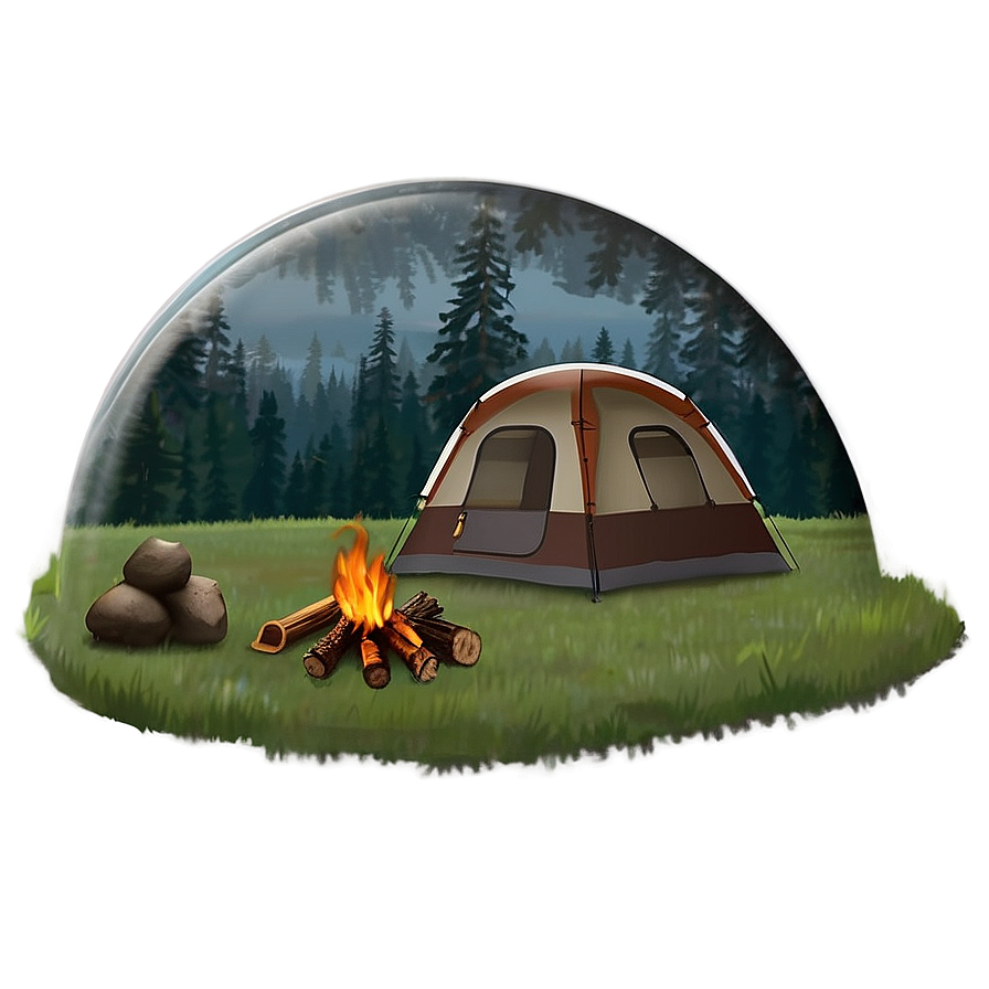 Camping Memories Png Pjt15 PNG Image