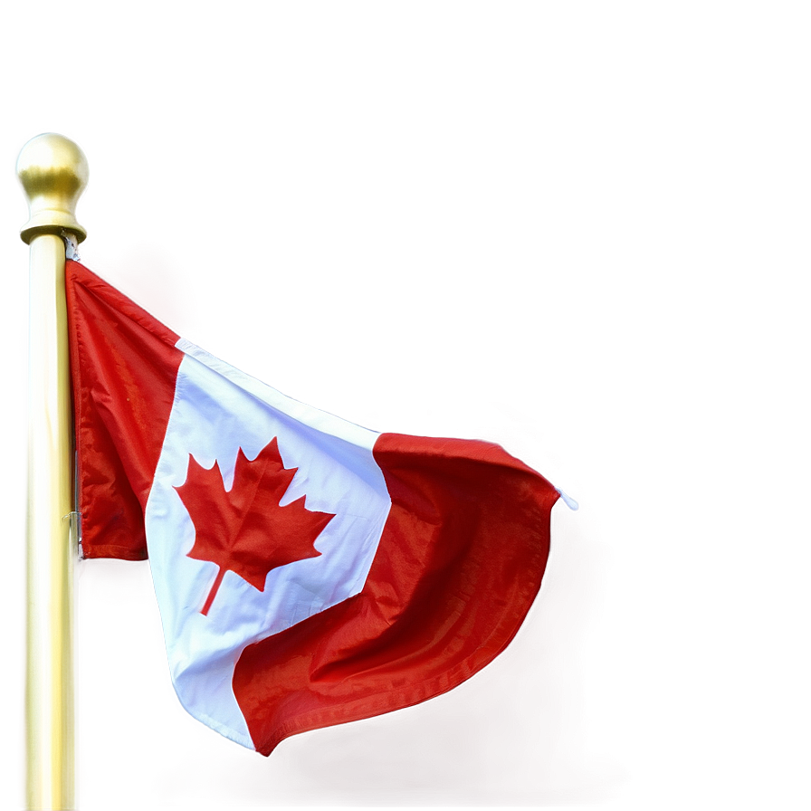 Canada Flag Maple Leaf Close-up Png 1 PNG Image