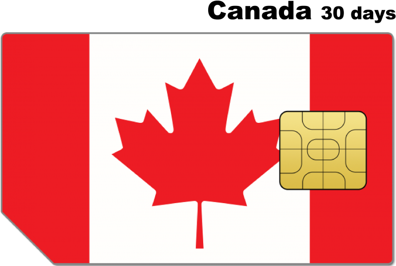 Canada30 Day S I M Card PNG Image