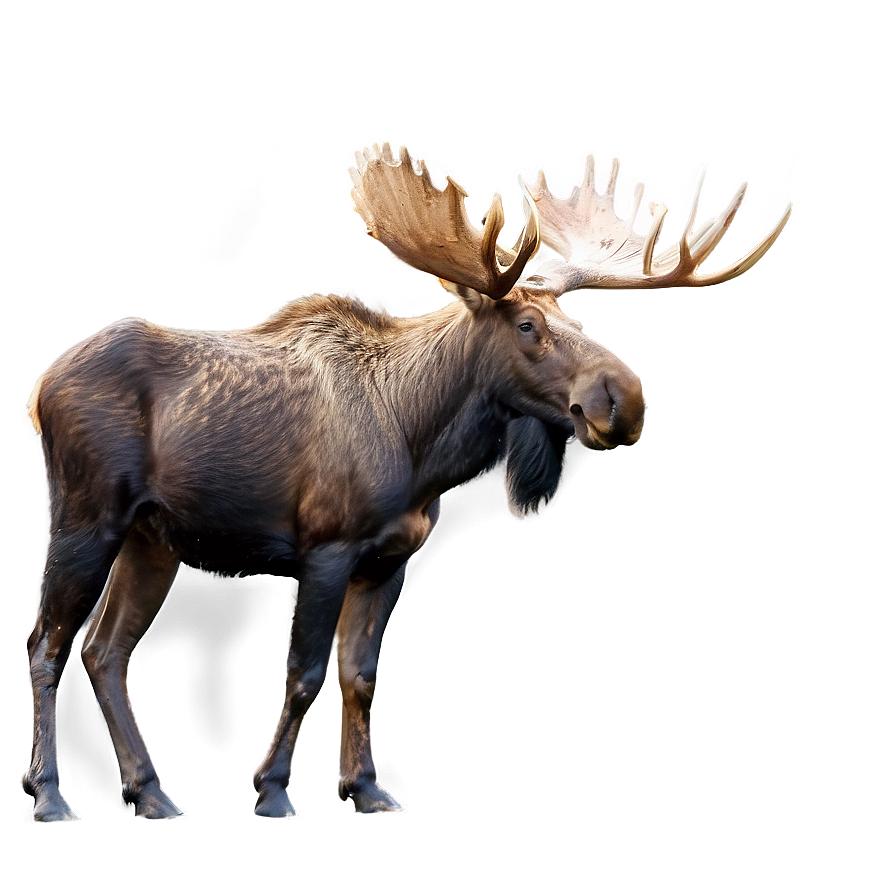 Canadian Moose In Wild Png Lfj79 PNG Image