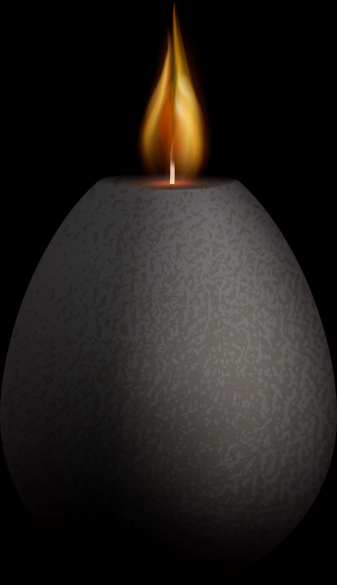 Candle Flamein Darkness.jpg PNG Image