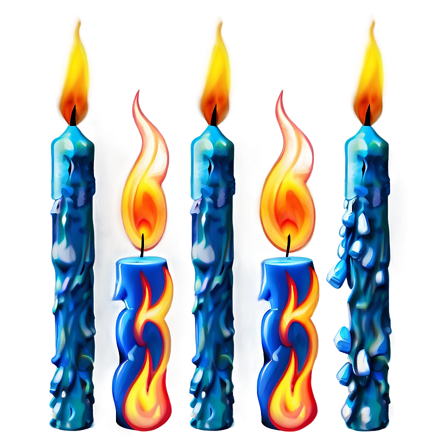 Candle Flames Png Vrn88 PNG Image