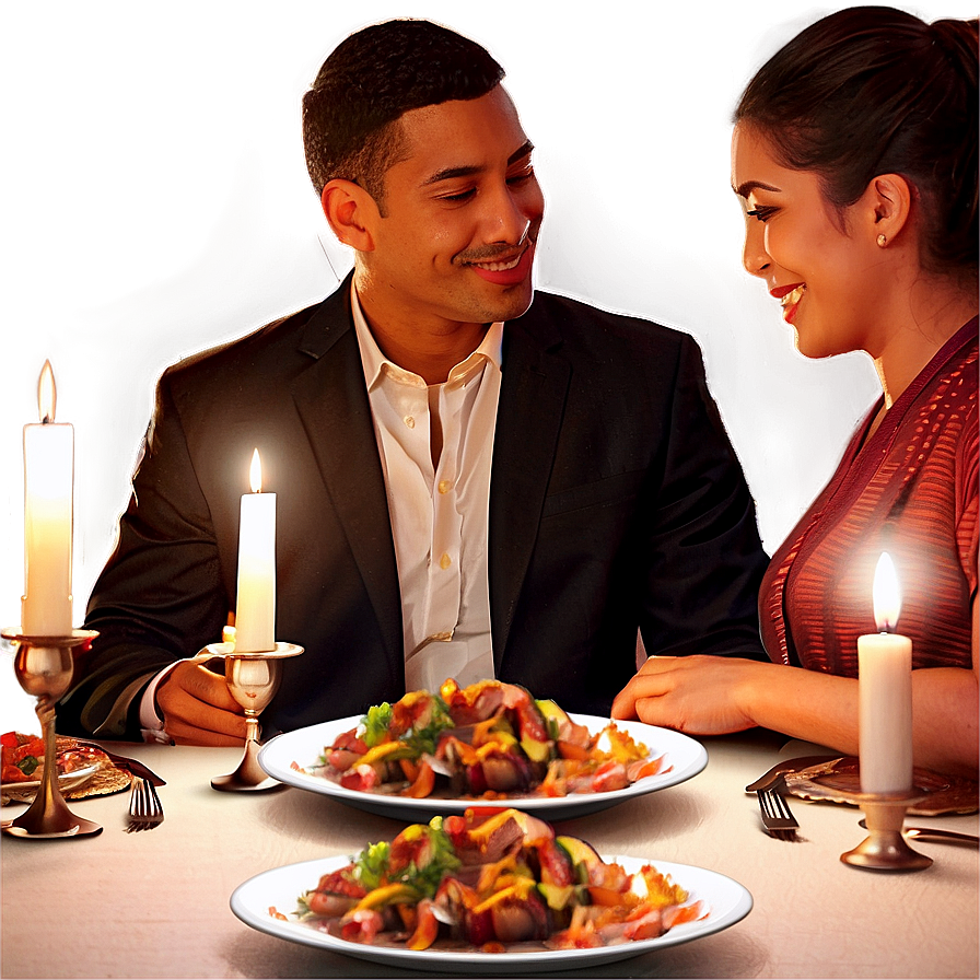 Candlelit Dinner Date Png Ktk PNG Image