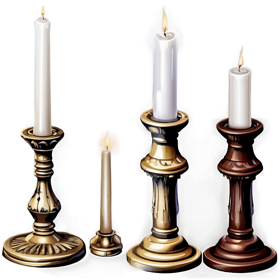 Candlestick Workshop Template Png Dnm PNG Image