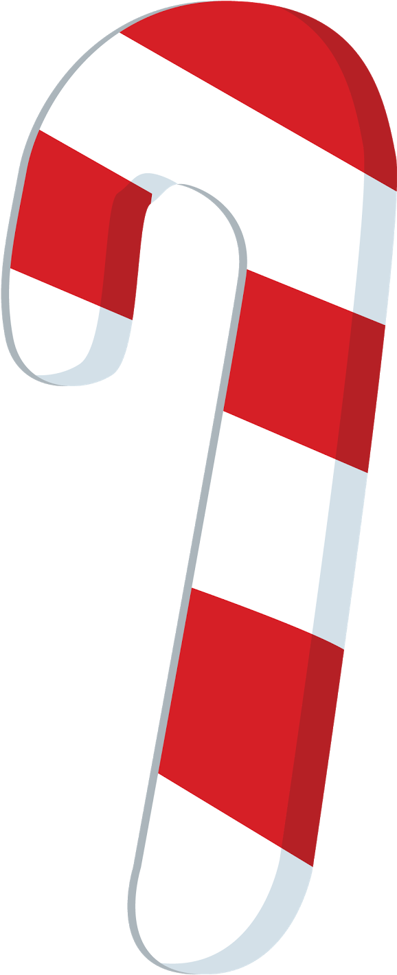 Candy Cane Clipart PNG Image