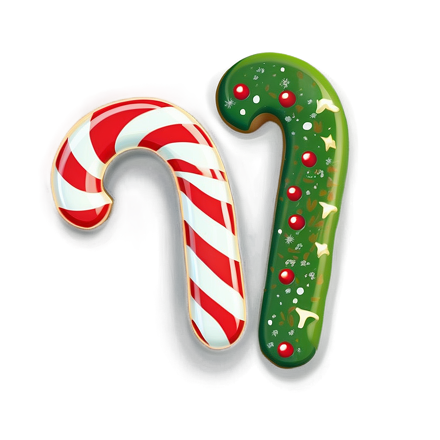 Candy Cane Cookies Png Voq PNG Image