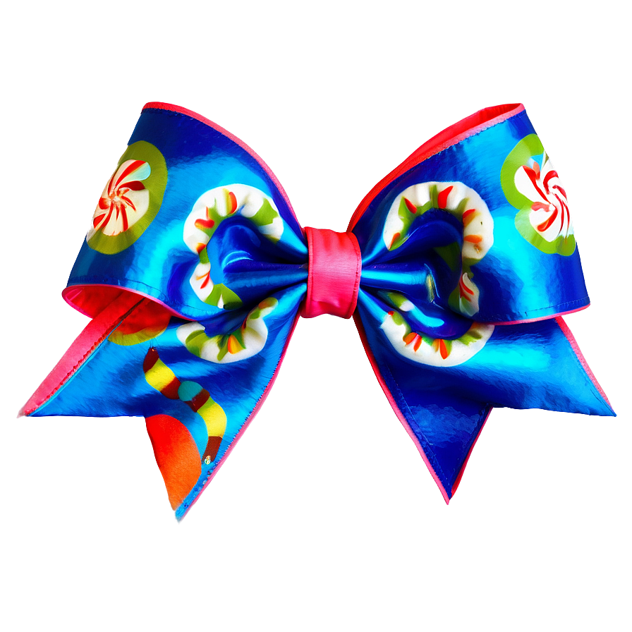 Candy Cheer Bow Png Snt PNG Image