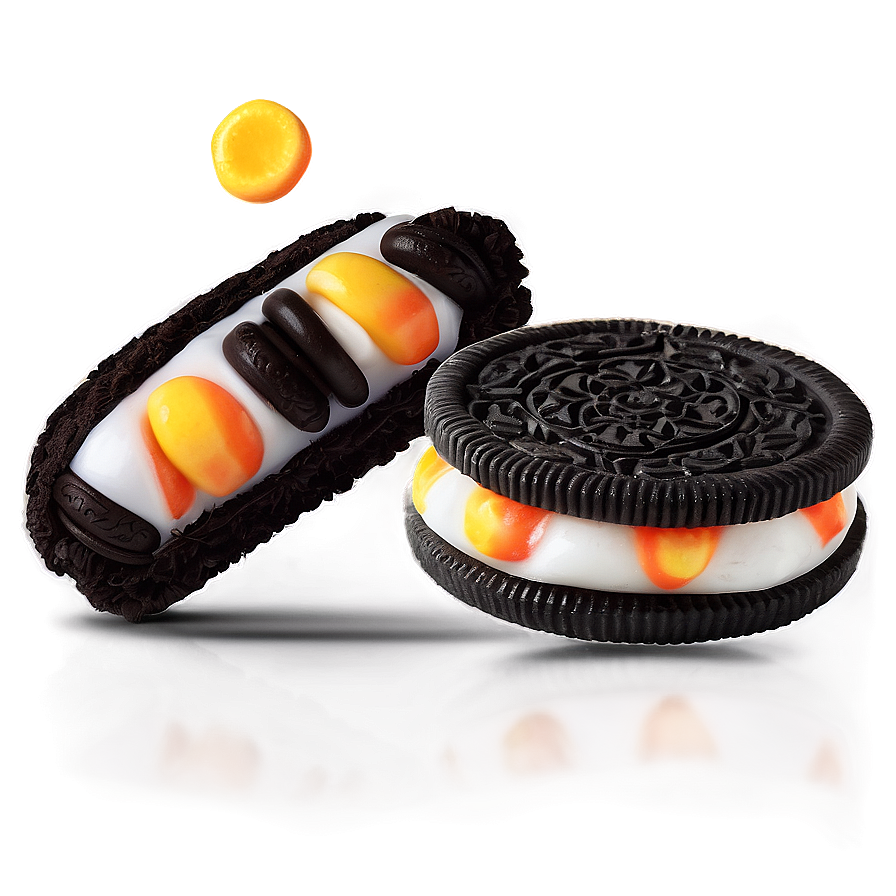 Candy Corn Oreo Halloween Special Png 06122024 PNG Image