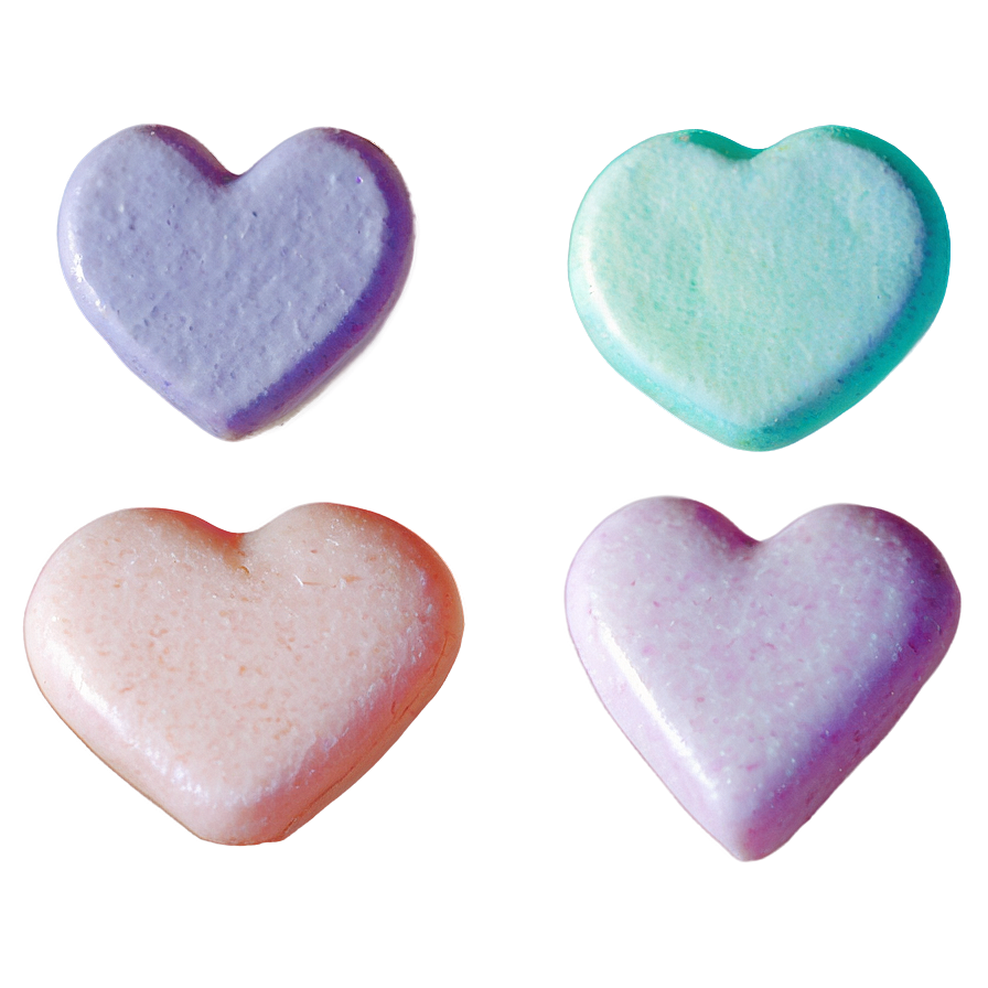 Candy Hearts Png 06212024 PNG Image