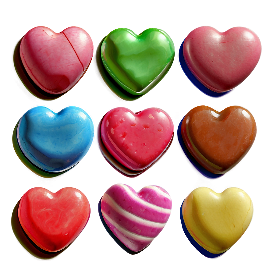 Candy Hearts Png 69 PNG Image