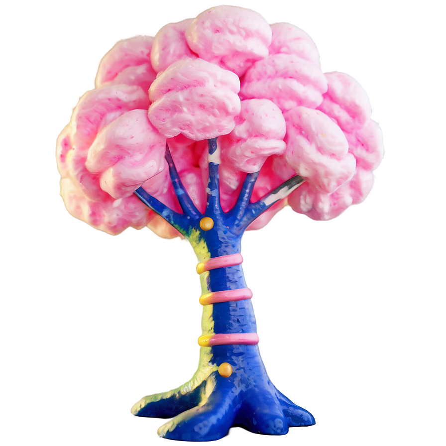 Candyland Cotton Candy Trees Png 06202024 PNG Image