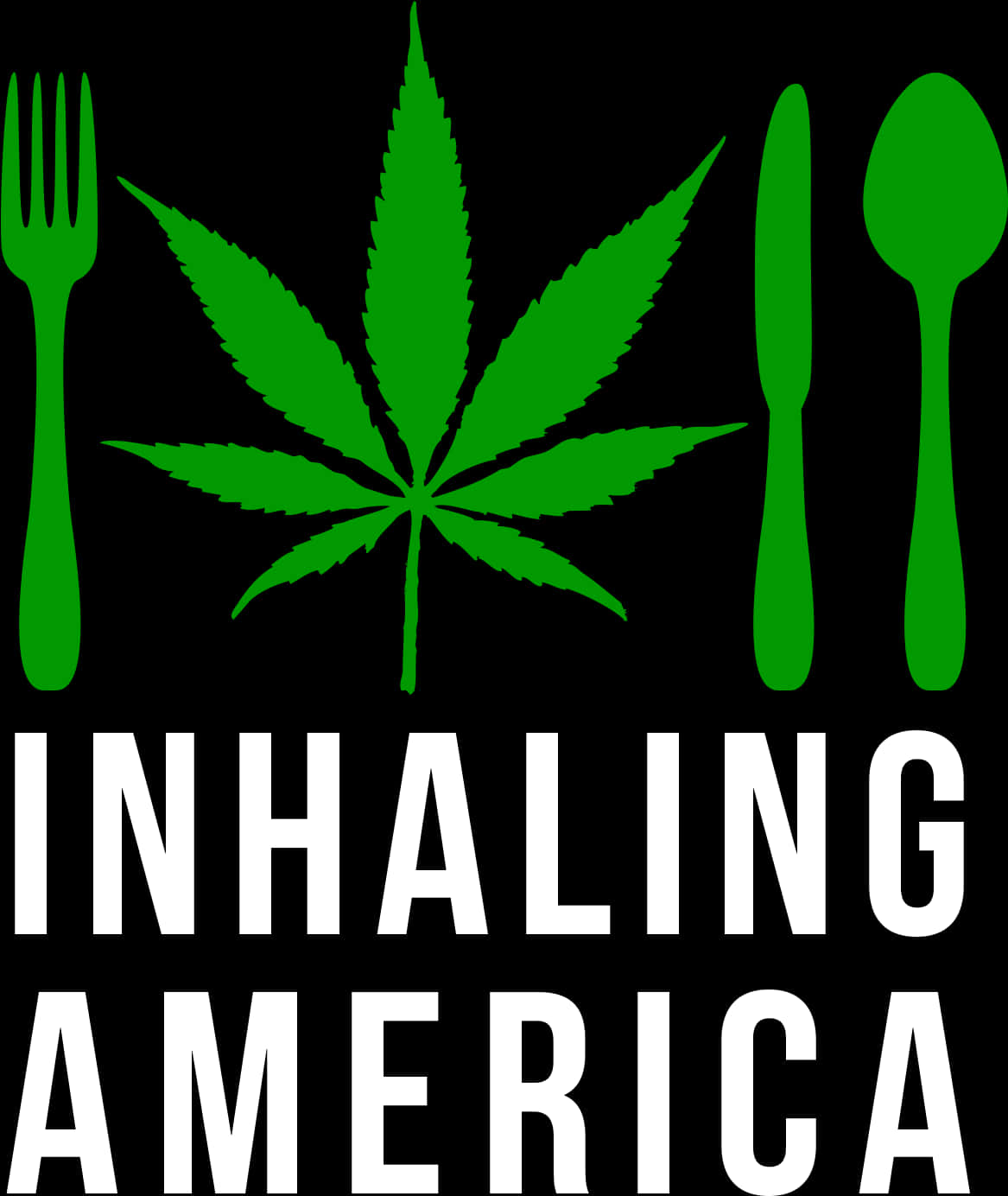 Cannabis Cuisine America Graphic PNG Image