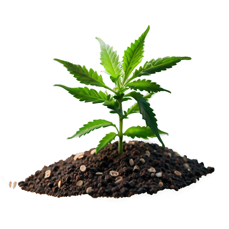 Cannabis Seedling Png 05032024 PNG Image