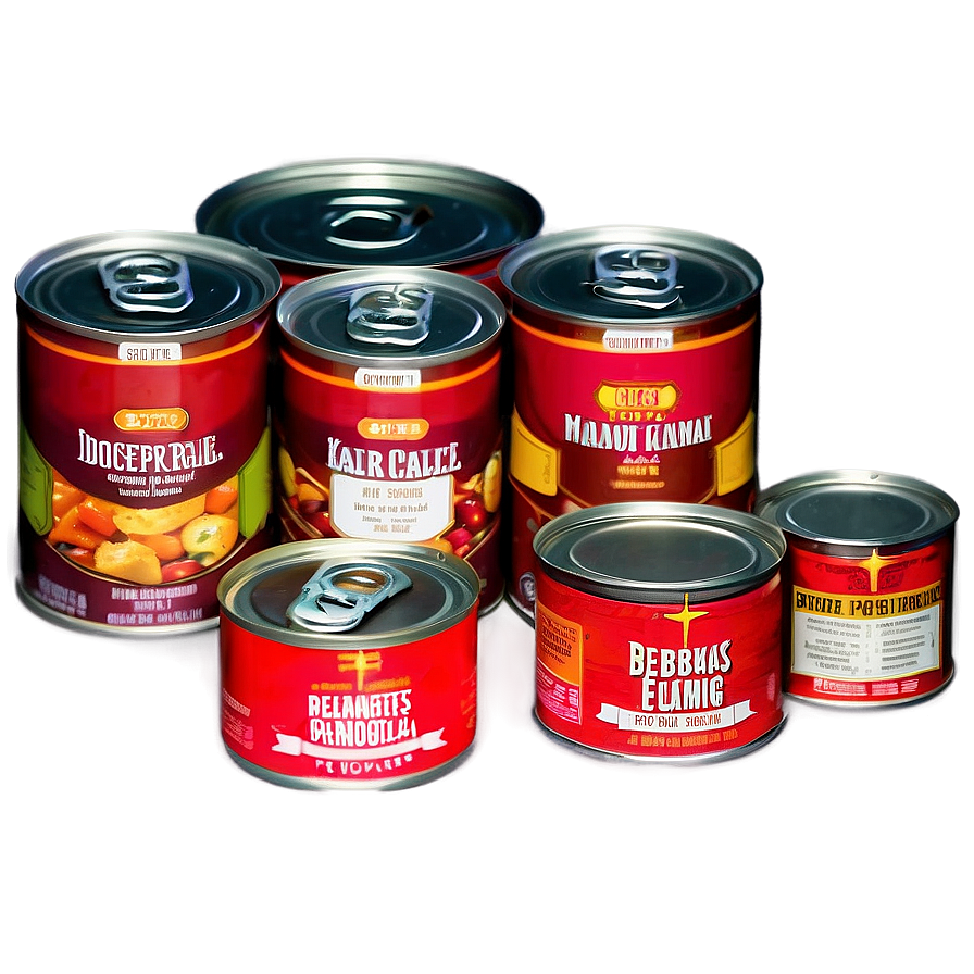 Canned Food For Quick Meals Png Qtq PNG Image