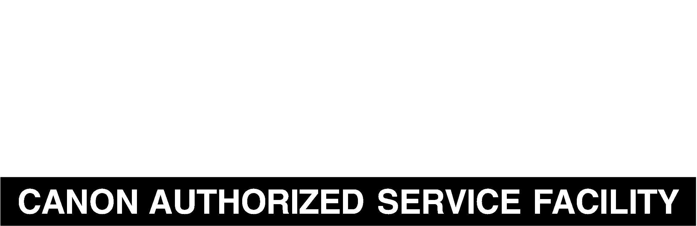 Canon Authorized Service Facility Logo PNG Image