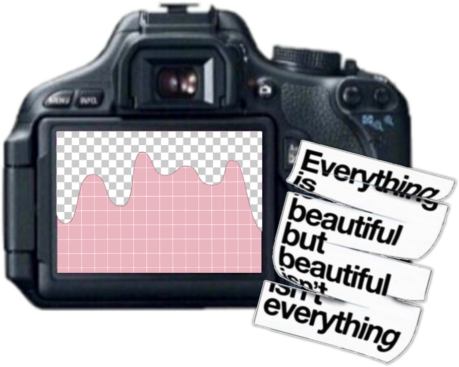 Canon Camera Artistic Expression PNG Image