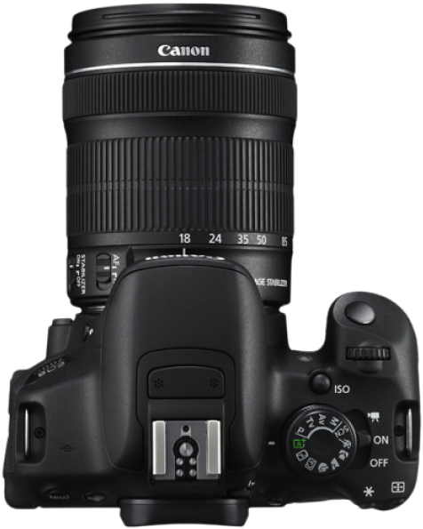 Canon D S L R Camerawith Zoom Lens PNG Image