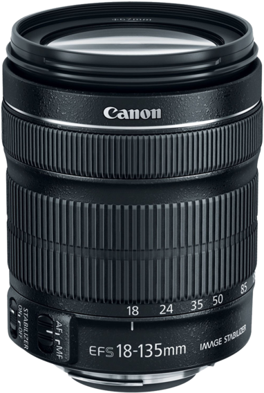 Canon E F S18135mm Lens PNG Image