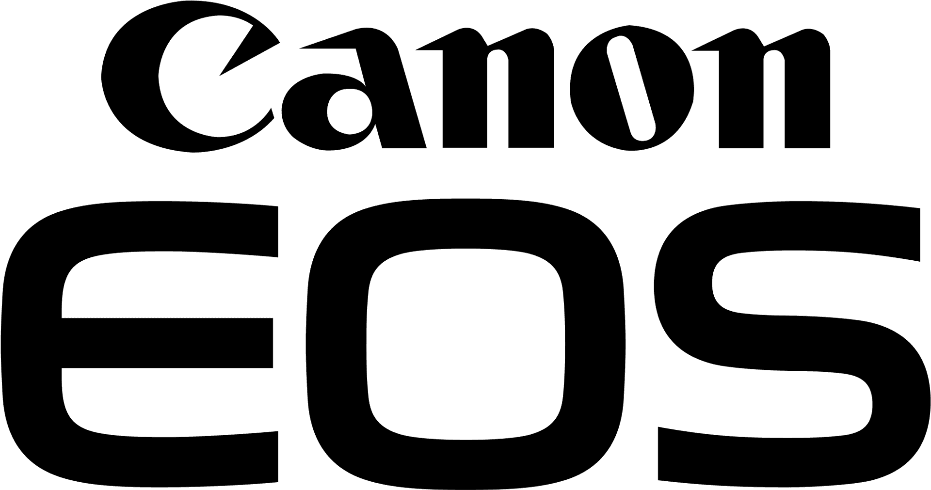 Canon E O S Logo Black PNG Image