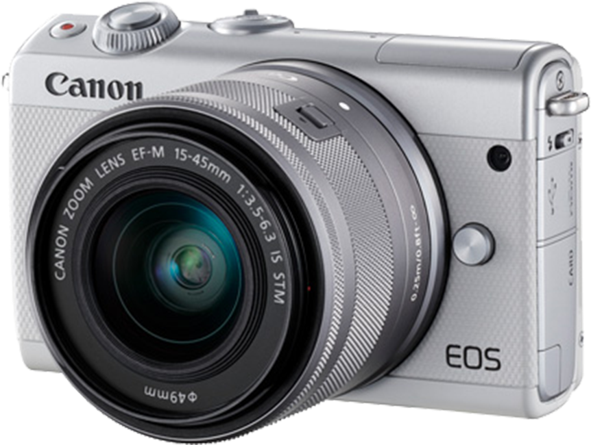 Canon E O S Mirrorless Camera PNG Image