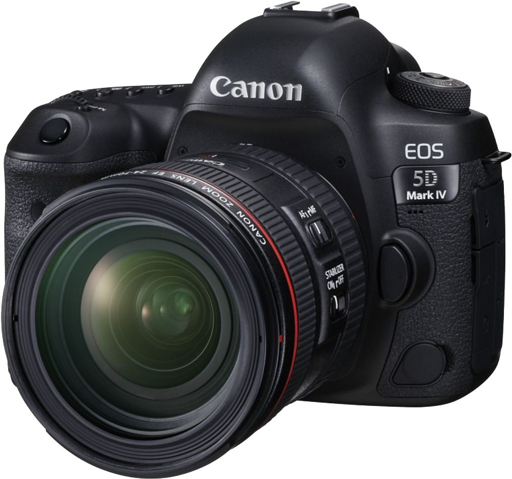 Canon E O S5 D Mark I V D S L R Camera PNG Image