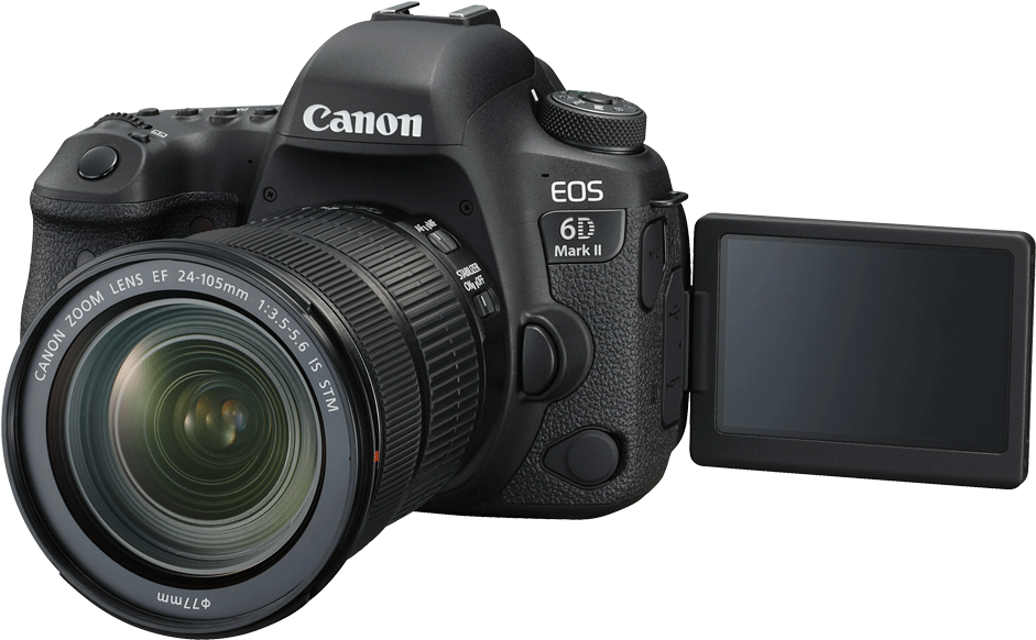 Canon E O S6 D Mark I I D S L R Camera PNG Image