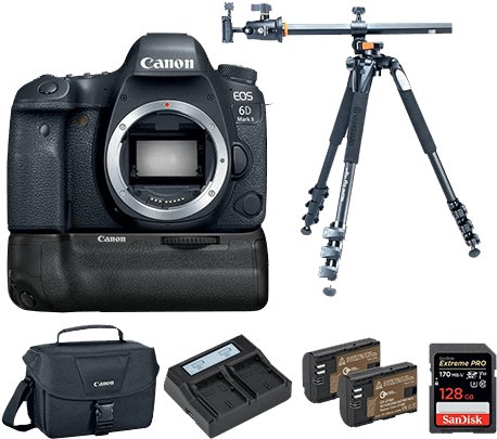 Canon E O S6 D Mark I I Photography Kit PNG Image