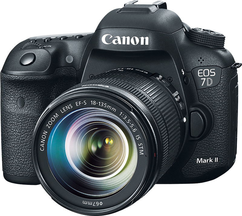 Canon E O S7 D Mark I I D S L R Camera PNG Image